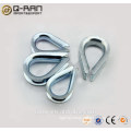 High quality wire rope accessory wire rope thimble